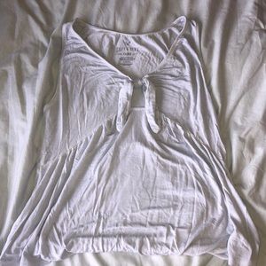 Light Purple American Eagle Knotted Tank